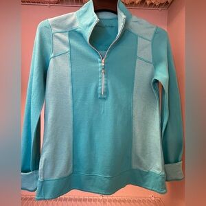 SALE $8 Tommy Bahama quarter zip long sleeve pullover size S